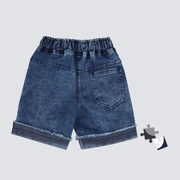 Blue_Short_For_Girl_Casual_Embriodered_Denim-Pack_Of_1