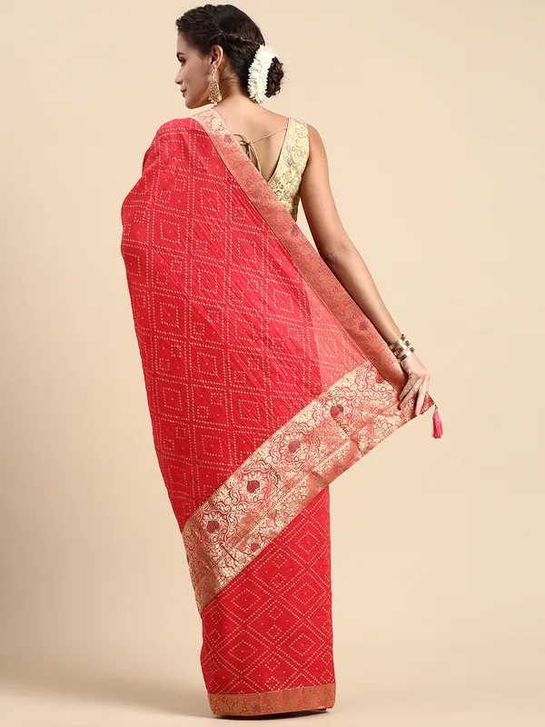 Pink_Vichitra_Silk_Foil_and_Swarovski_Work_Saree