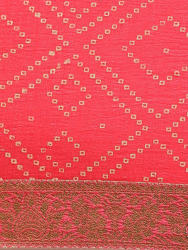 Pink_Vichitra_Silk_Foil_and_Swarovski_Work_Saree