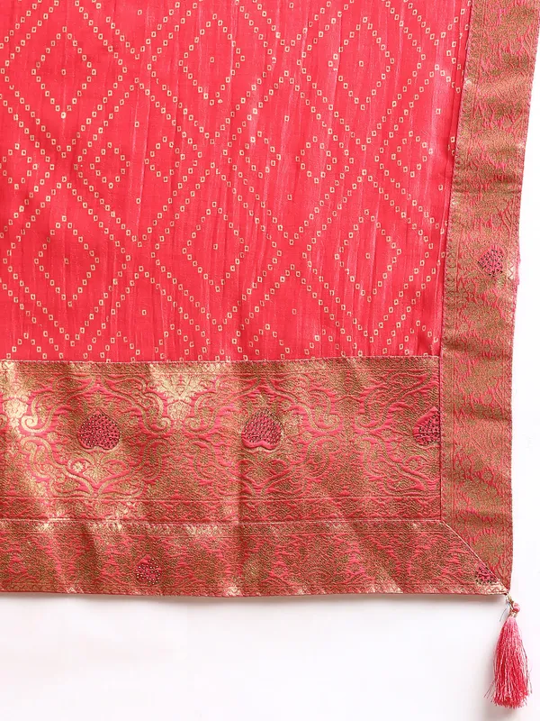 Pink_Vichitra_Silk_Foil_and_Swarovski_Work_Saree