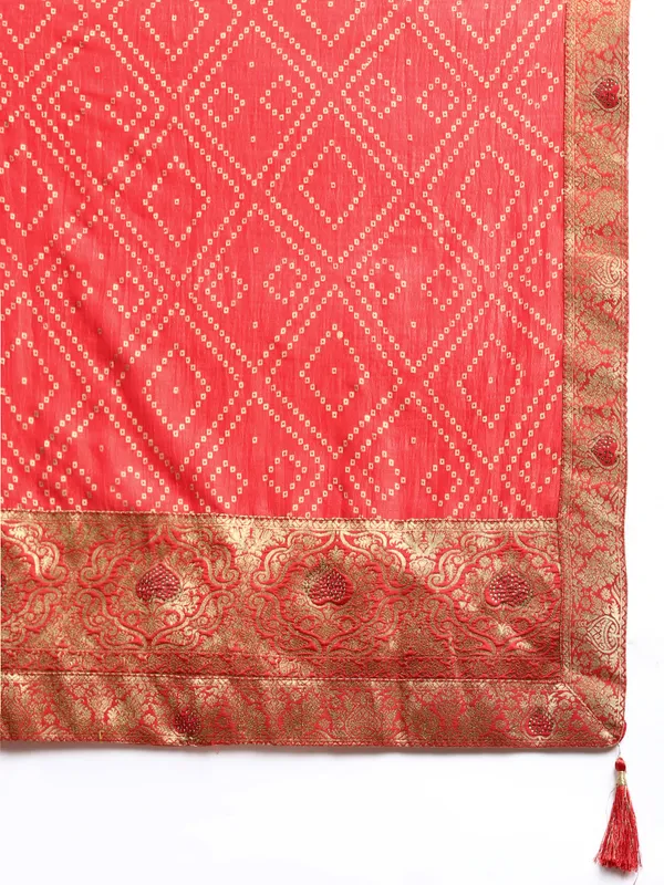 Red_Vichitra_Silk_Foil_and_Swarovski_Work_Saree