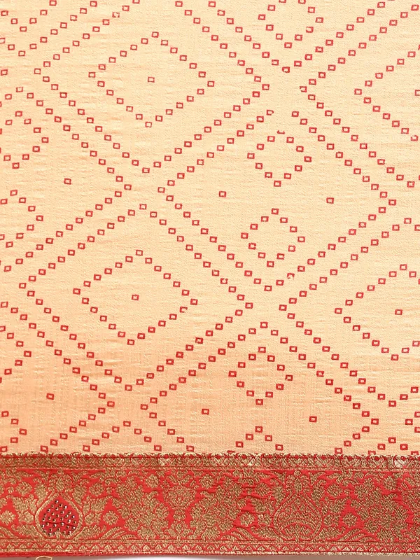 Red_Vichitra_Silk_Foil_and_Swarovski_Work_Saree