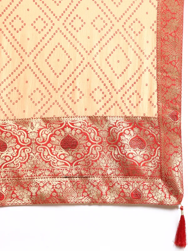Red_Vichitra_Silk_Foil_and_Swarovski_Work_Saree
