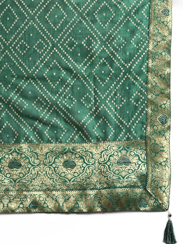 Green_Vichitra_Silk_Foil_and_Swarovski_Work_Saree