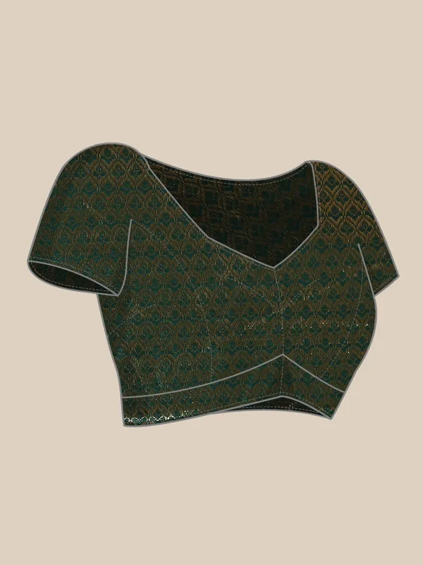 Green_Vichitra_Silk_Foil_and_Swarovski_Work_Saree