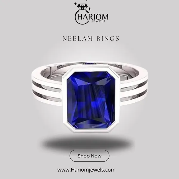 Neelam_Blue_Sapphire_Created_Silver_Plated_Adjustable_Neelam_Ring_For_Men_&_Women_From_4.25_Ratti_to_20.25_Ratti