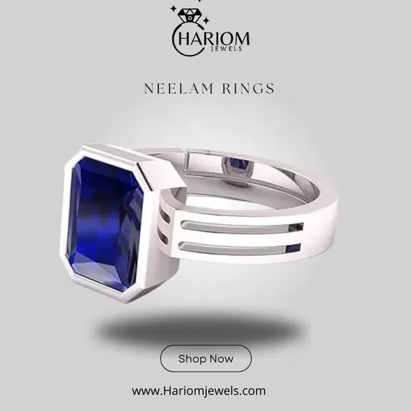 Neelam_Blue_Sapphire_Created_Silver_Plated_Adjustable_Neelam_Ring_For_Men_&_Women_From_4.25_Ratti_to_20.25_Ratti
