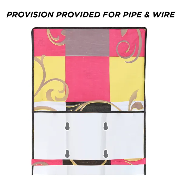 6_Pcs_Of_Cover_Appliance_Cover_Combo_Set_of_(1_Pc._Fridge_Top_Cover_+_1_Pc._Fridge_Handle_Cover_+_6_Pcs._Fridge_Mat)
