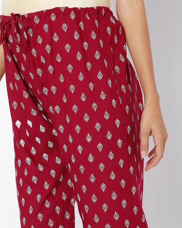 Wine_Feeding_Night_Suits_With_Zippers_(Top_&_Bottom)
