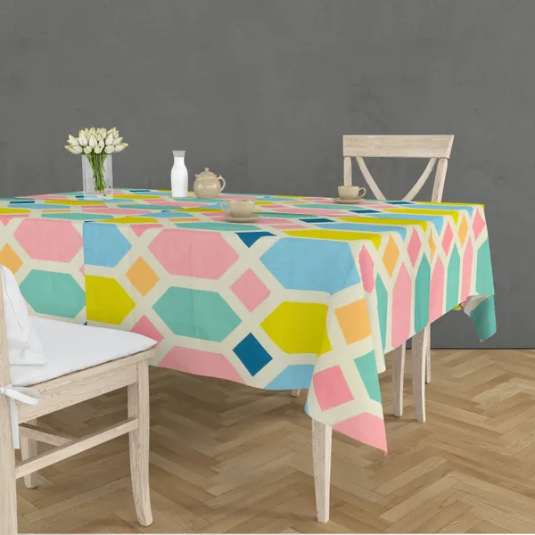 Pink,Yellow_Microfiber_Cotton_4_Seater_Table_Cover