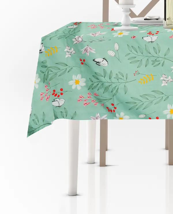 Green_Microfiber_Cotton_Table_Cover