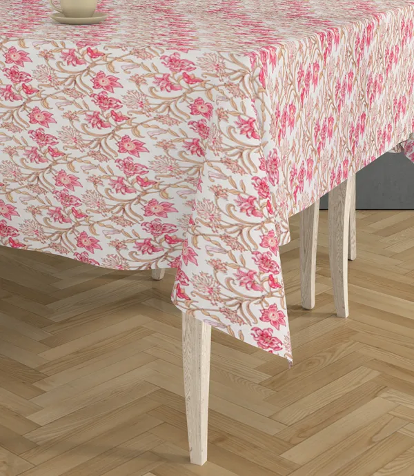 Floral_Pink_Super_Soft_Brushed_Microfiber_Cotton_Table_Cover