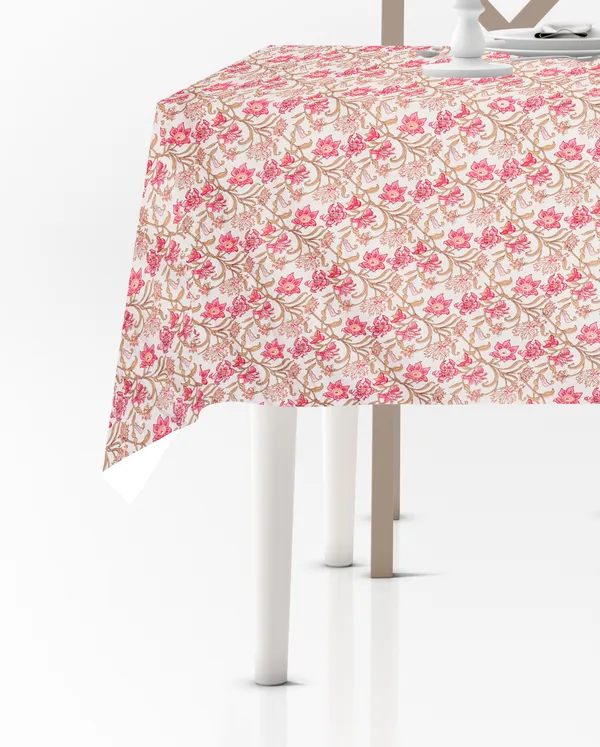 Floral_Pink_Super_Soft_Brushed_Microfiber_Cotton_Table_Cover