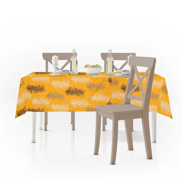 Yellow_Floral_Super_Soft_Brushed_Microfiber_Cotton_Table_Cover