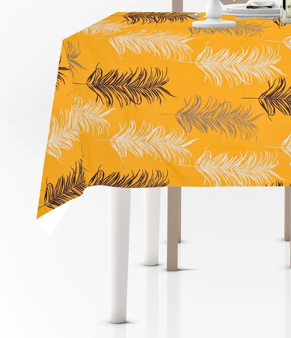 Yellow_Floral_Super_Soft_Brushed_Microfiber_Cotton_Table_Cover