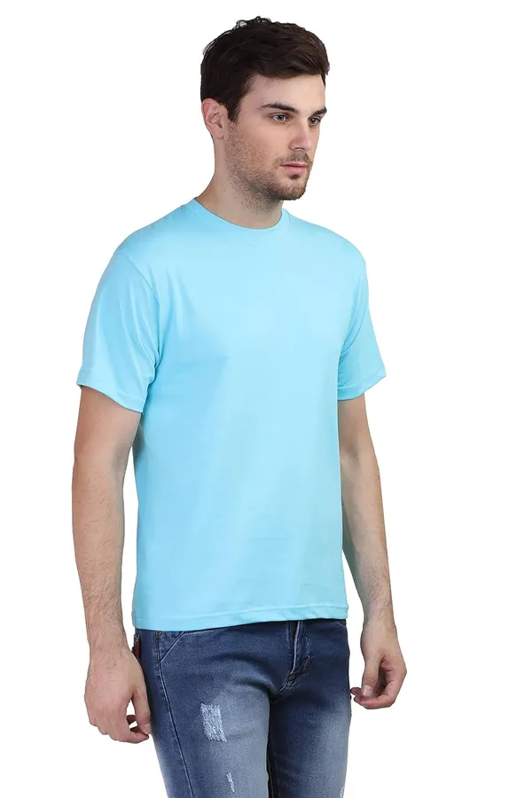 Sky_Blue_Cotton_T_Shirt_For_Men