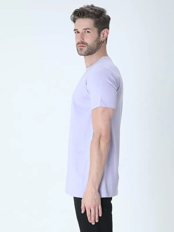 Lavender_Cotton_Regular_Fit_T_Shirt_For_Men