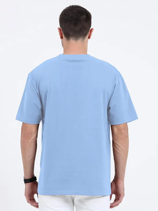 Baby_Blue_Cotton_Oversized_T_Shirt_For_Men