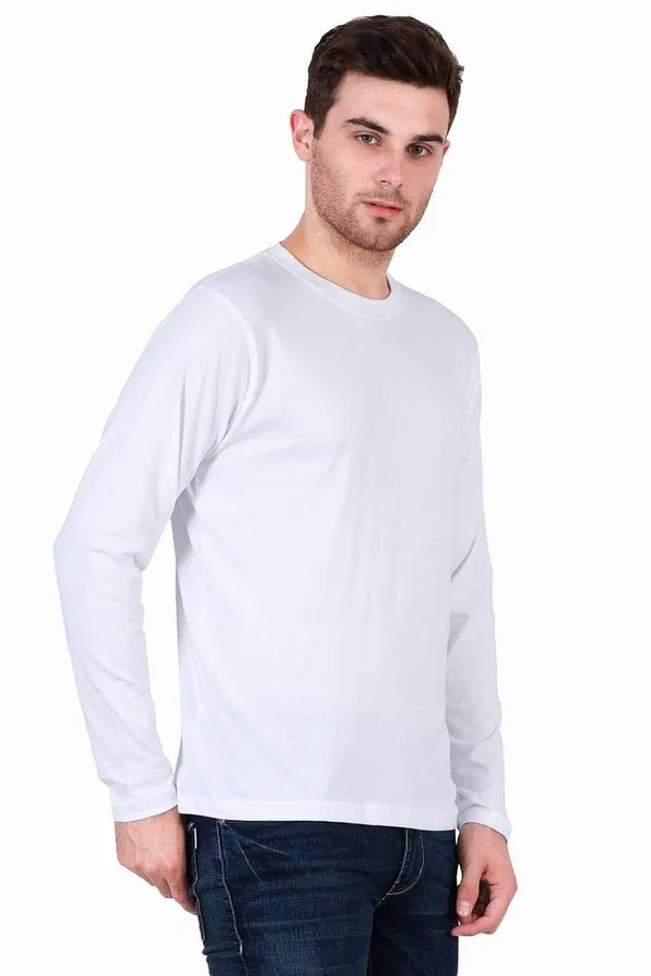White_Cotton_T_Shirt_For_Men