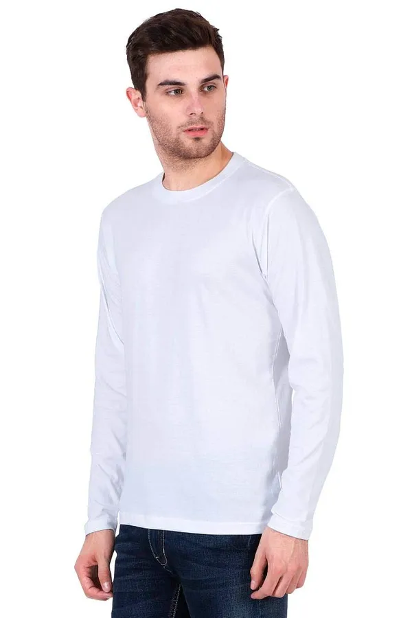White_Cotton_T_Shirt_For_Men