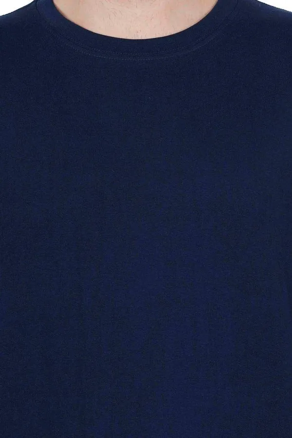 Navy_Blue_Cotton_T_Shirt_For_Men
