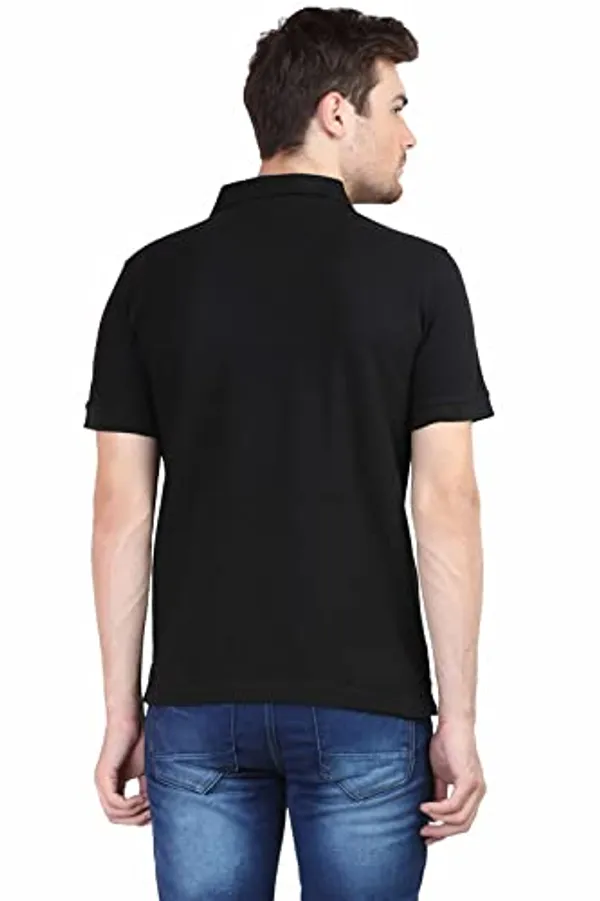 Black_Cotton_Half_Sleeve_T_Shirt_For_Men