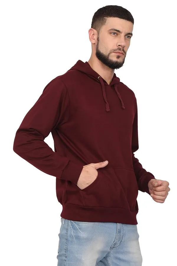 Maroon_Cotton_Regular_Fit_Full_Sleeve_Hoodie_For_Men