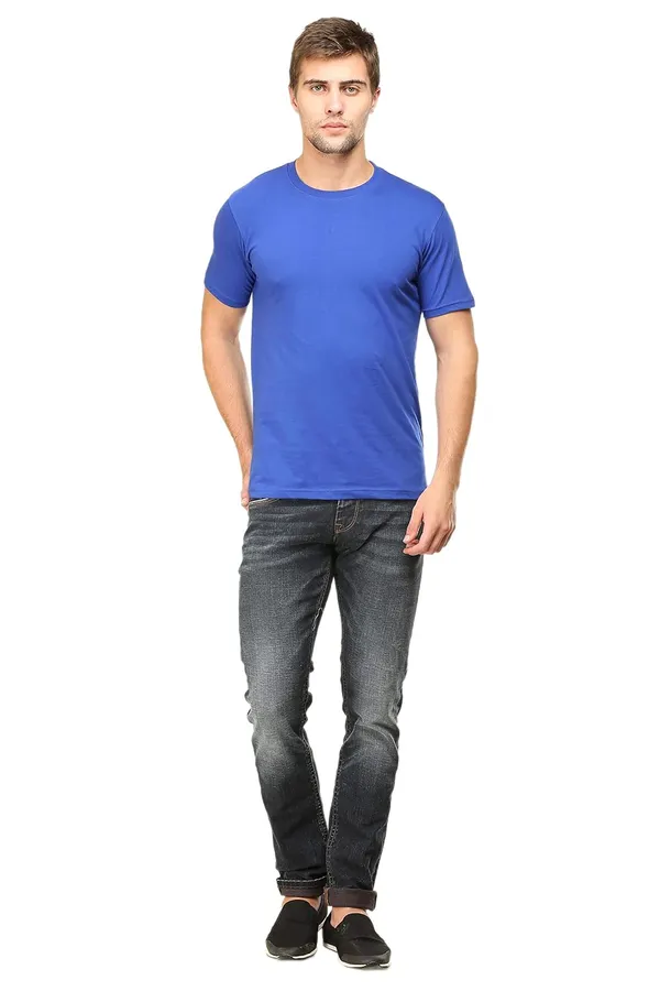 Royal_Blue_Cotton_T_Shirt_For_Men