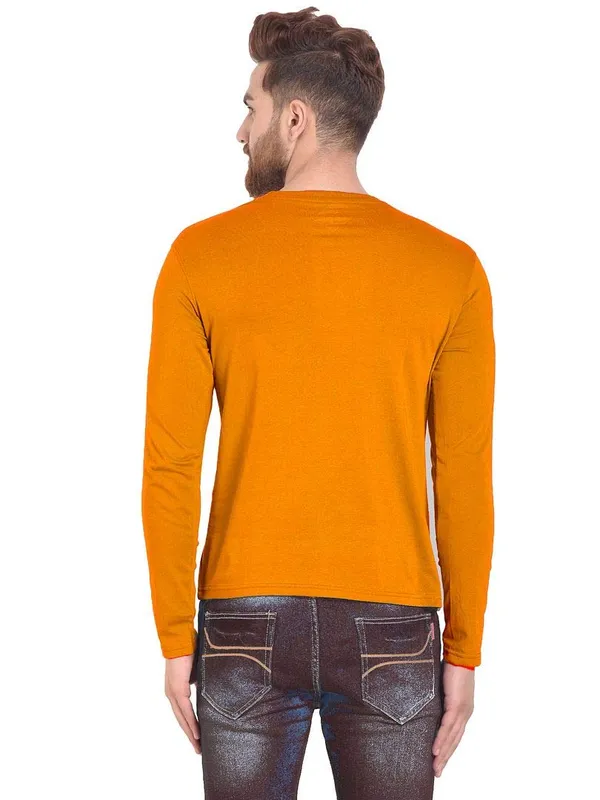 Pack_Of_3_Black_Navy_Blue_Mustard_Yellow_Cotton_T_Shirt_For_Men