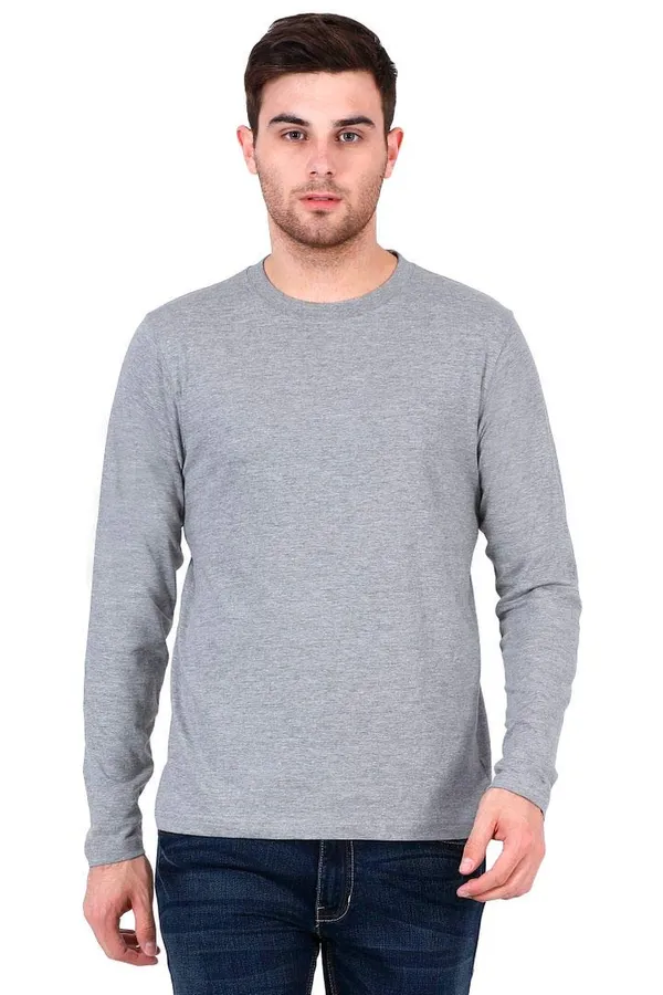White_Grey_Melange_Mustard_Yellow_Cotton_T_Shirt_For_Men_Pack_Of_3