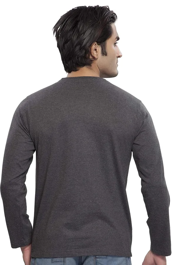Maroon_Charcoal_Mustard_Yellow_Cotton_T_Shirt_For_Men_Pack_Of_3