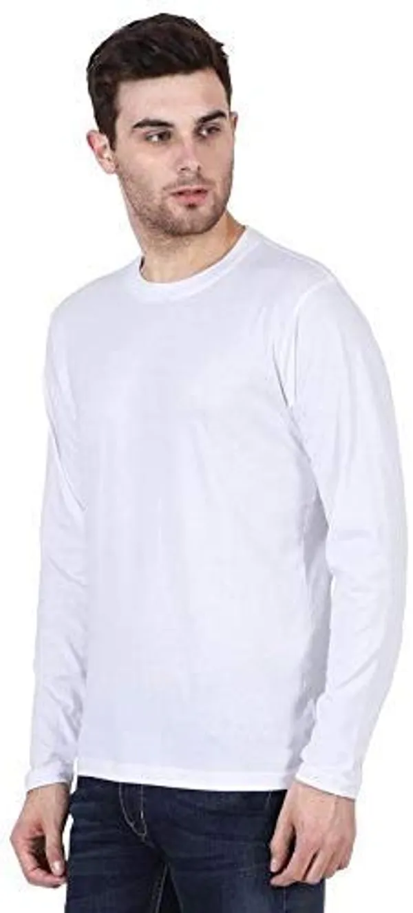 Pack_Of_2_White_Green_Cotton_Regular_Fit_T_Shirt_For_Men
