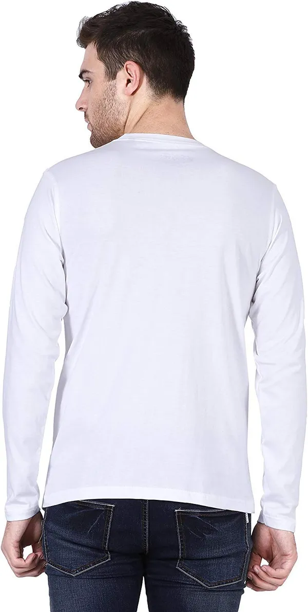 Pack_Of_2_White_Green_Cotton_Regular_Fit_T_Shirt_For_Men