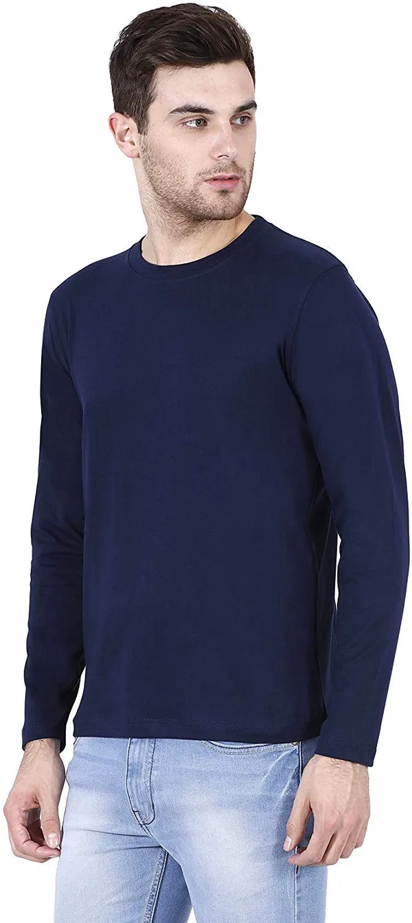 Pack_Of_2_Blue_Green_Cotton_T_Shirt_For_Men