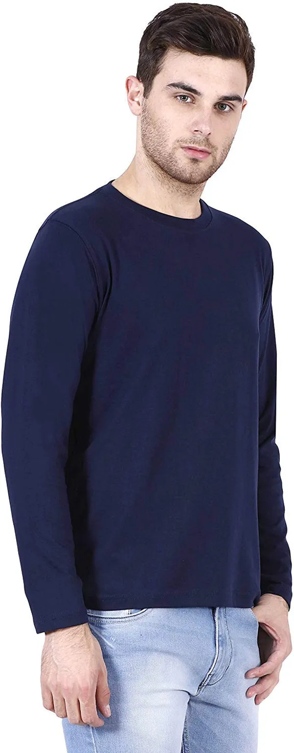 Pack_Of_2_Blue_Green_Cotton_T_Shirt_For_Men