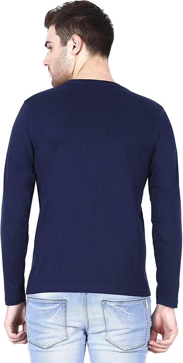 Pack_Of_2_Blue_Green_Cotton_T_Shirt_For_Men