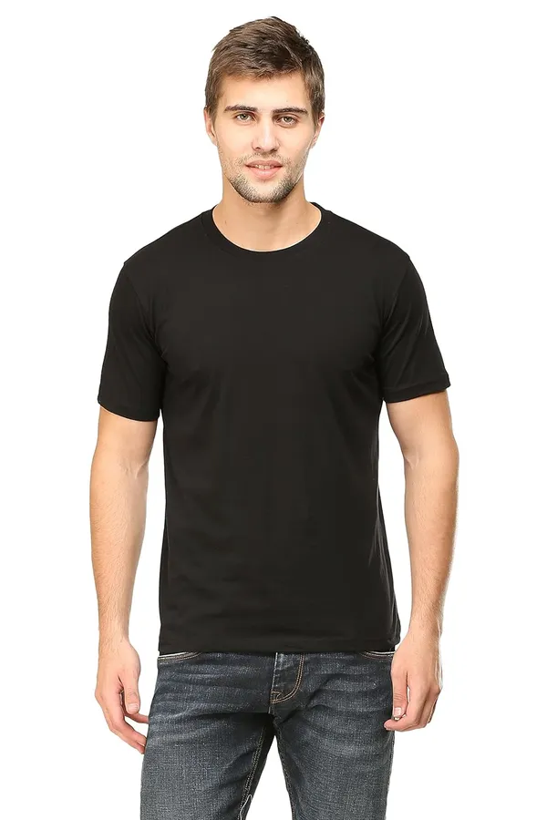 Black_Charcoal_Melange_Cotton_T_Shirt_For_Men_Pack_Of_2