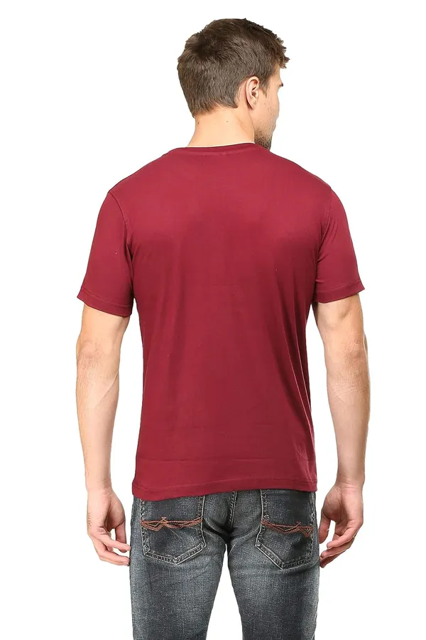 Navy_Blue_Maroon_Charcoal_Melange_Cotton_T_Shirt_For_Men_Pack_Of_3