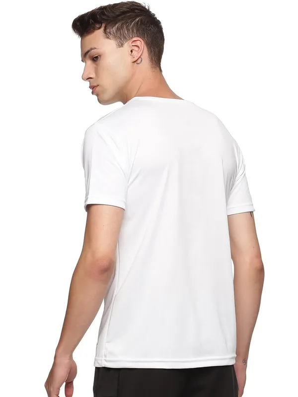 White_Polyester_Half_Sleeve_T_Shirt_For_Men