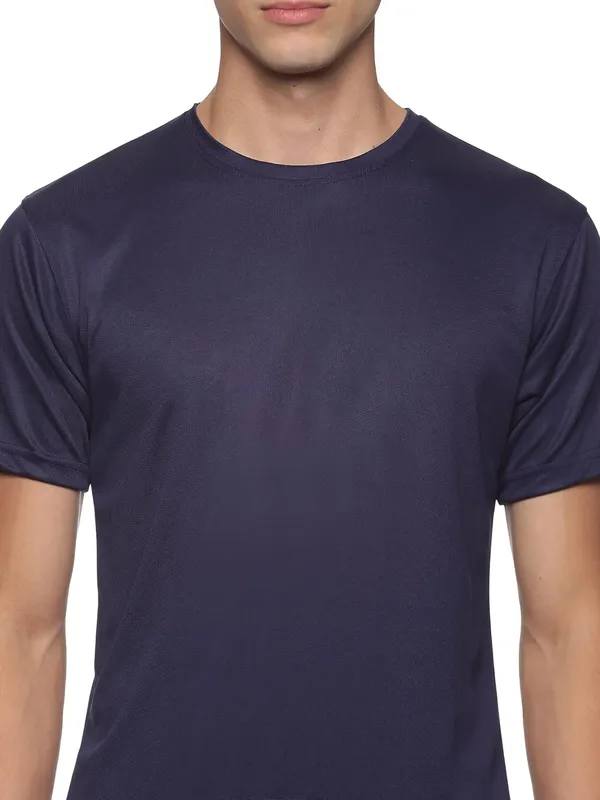 Blue_Polyester_Half_Sleeve_T_Shirt_For_Men