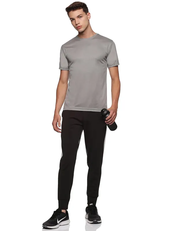 Grey_Polyester_Regular_Fit_T_Shirt_For_Men