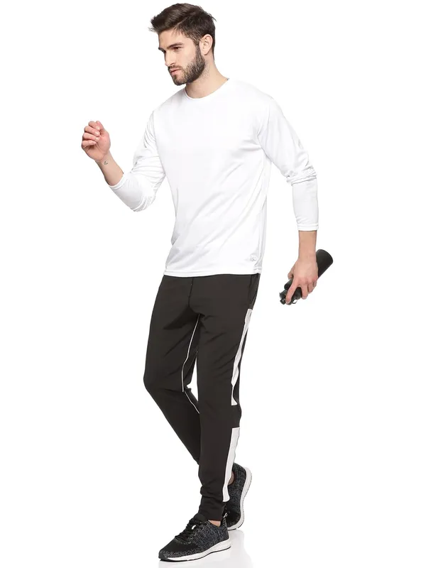 White_Polyester_Regular_Fit_T_Shirt_For_Men