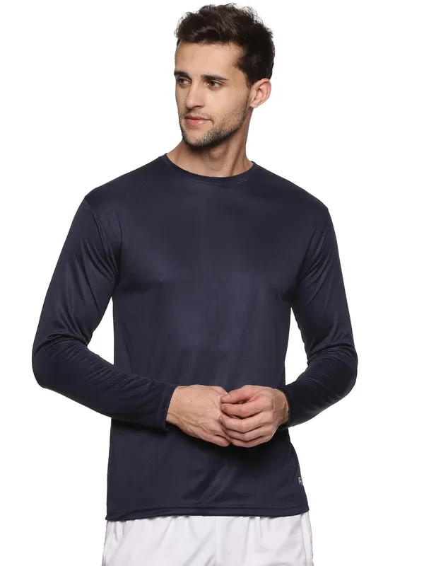 Navy_Blue_Polyester_Regular_Fit_T_Shirt_For_Men