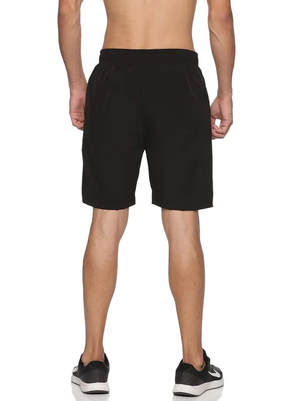 Black_Polyester_Regular_Fit_Shorts_For_Men