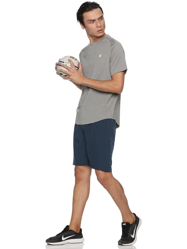 Oxford_Blue_Polyester_Relaxed_Fit_Shorts_For_Men