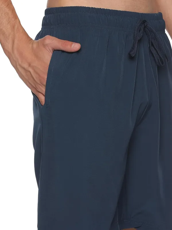Oxford_Blue_Polyester_Relaxed_Fit_Shorts_For_Men