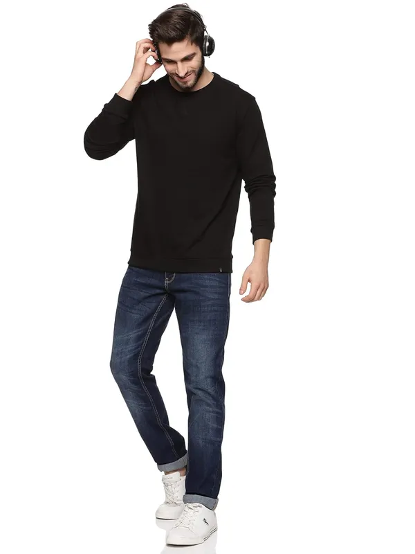 Black_Cotton_Sweatshirt_For_Men