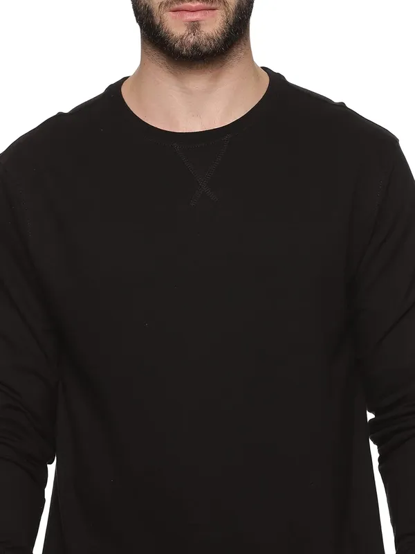 Black_Cotton_Sweatshirt_For_Men