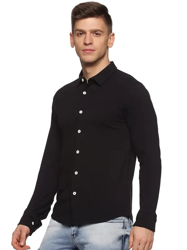 Black_Cotton_Shirt_For_Men