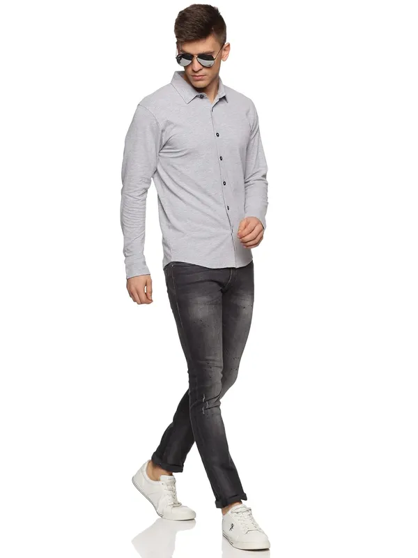 Grey_Cotton_Shirt_For_Men